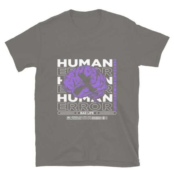HUMAN ERROR Tee – Glitchcore Unisex Graphic Shirt - Image 22