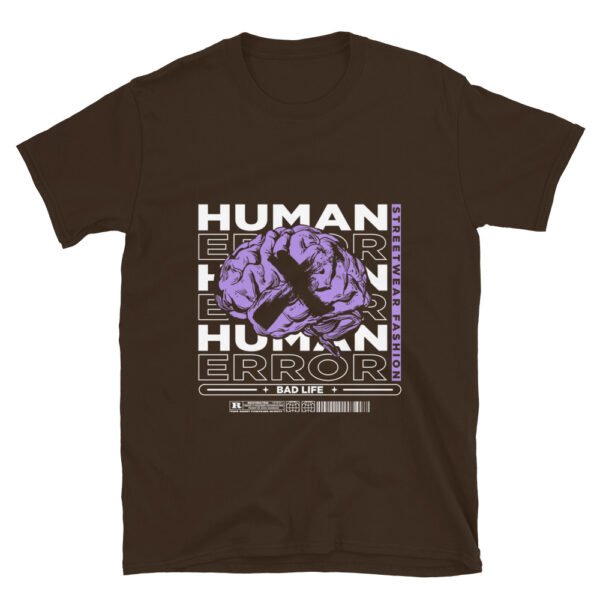 HUMAN ERROR Tee – Glitchcore Unisex Graphic Shirt - Image 14