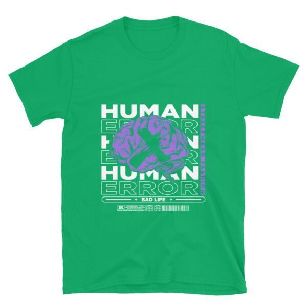 HUMAN ERROR Tee – Glitchcore Unisex Graphic Shirt - Image 26