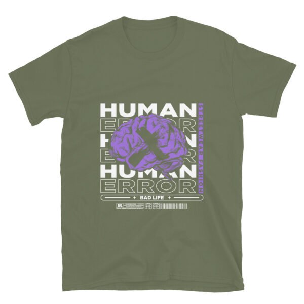 HUMAN ERROR Tee – Glitchcore Unisex Graphic Shirt - Image 18