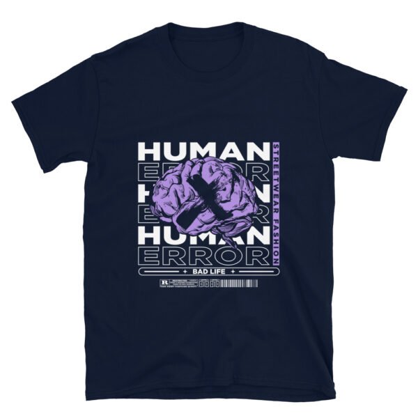 HUMAN ERROR Tee – Glitchcore Unisex Graphic Shirt - Image 12