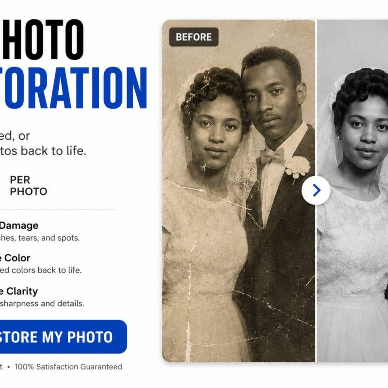 Photo Restoration Service | Hotpressink